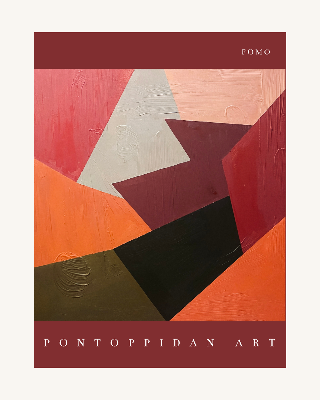 FOMO - BRUD & BALANCE Filosofisk plakat