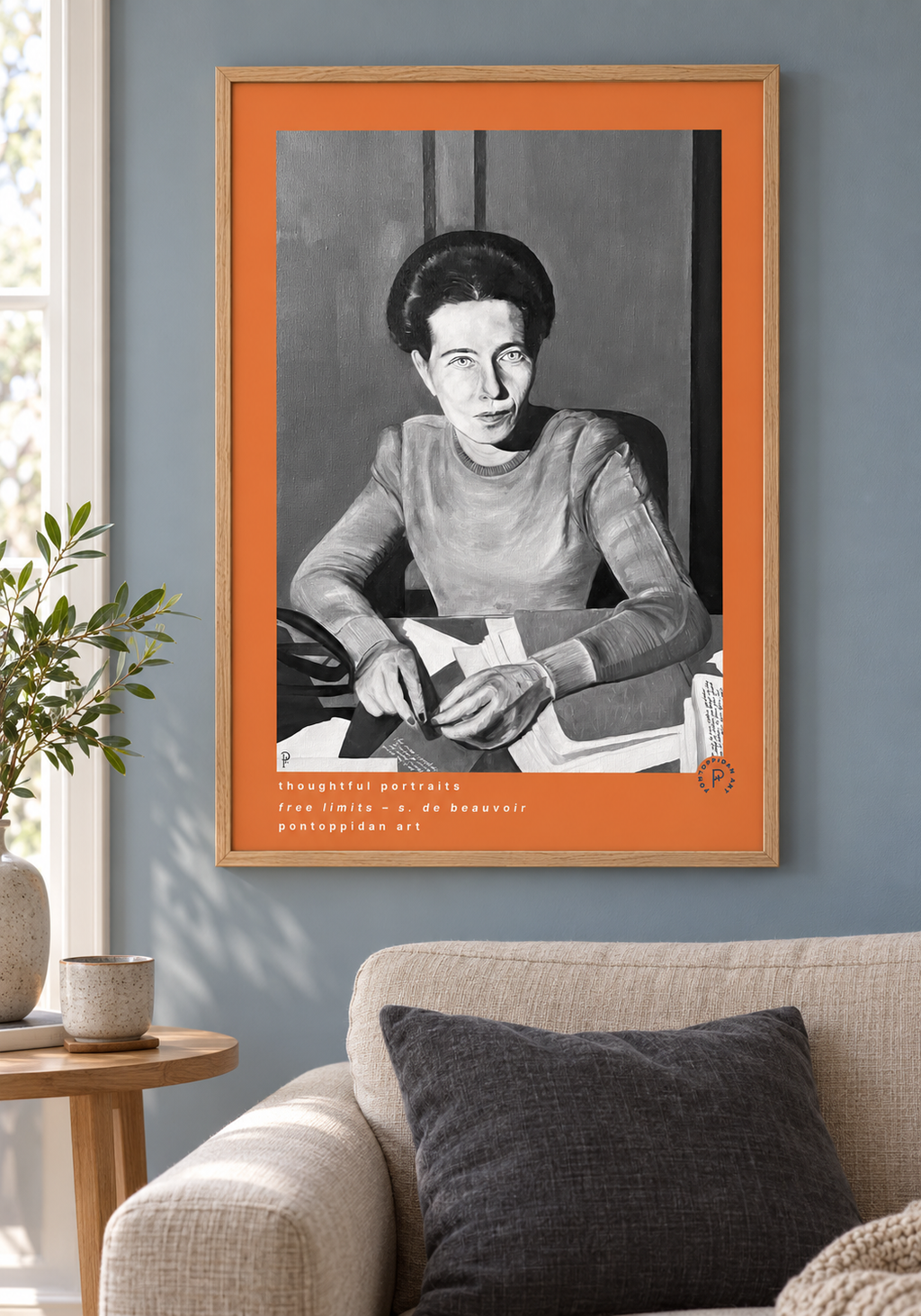Free Limits - Simone de Beauvoir – Signatur i interiør