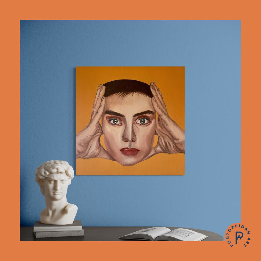 Future Horizon - Painting 60x60 cm - ASK FOR PRICE