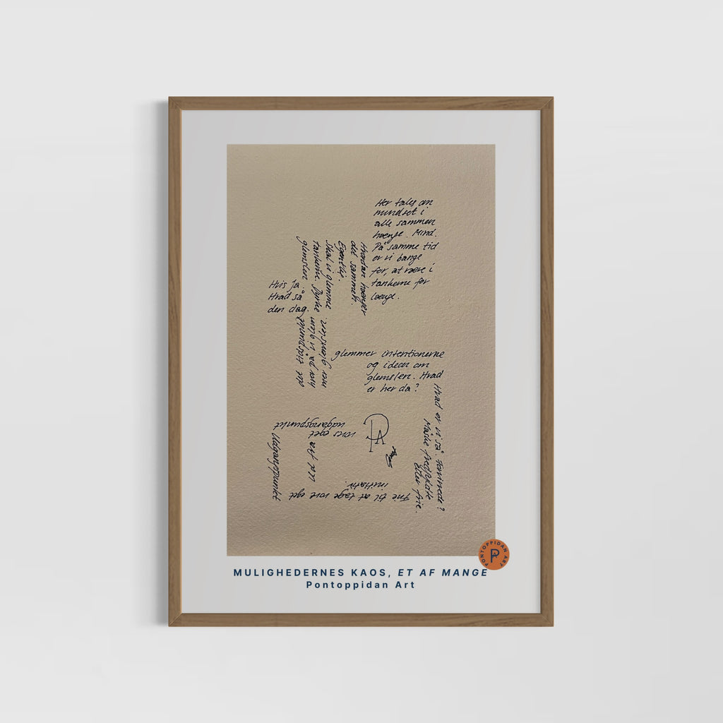 Her tales om - Signeret kunsttryk (100% ♲)