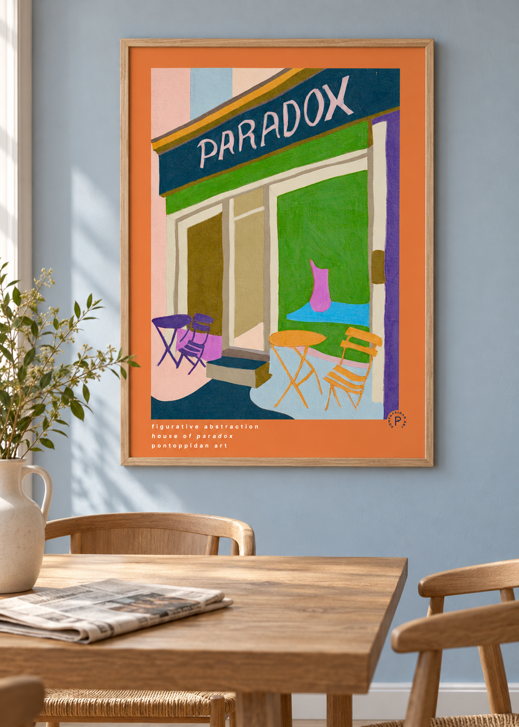 House of Paradox – Signatur i interiør