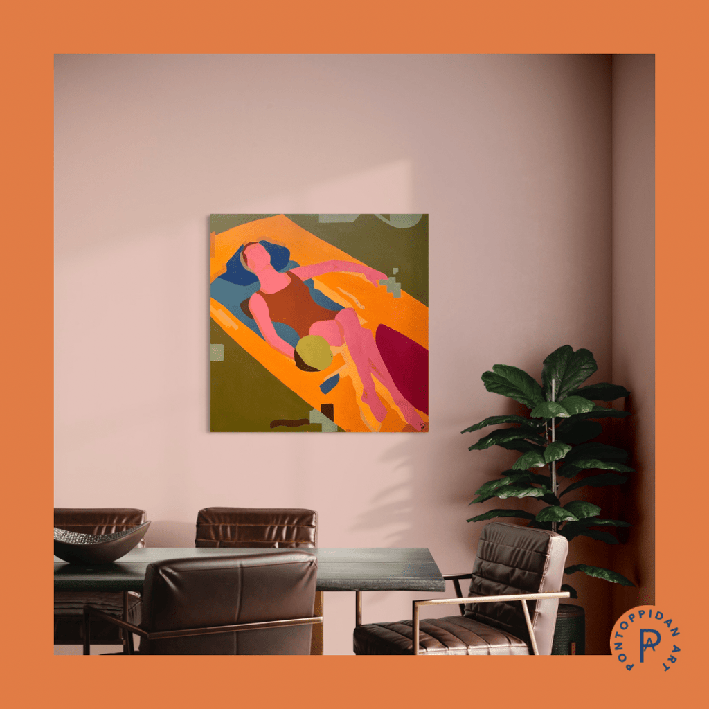 How To Be - Original - PONTOPPIDAN ART