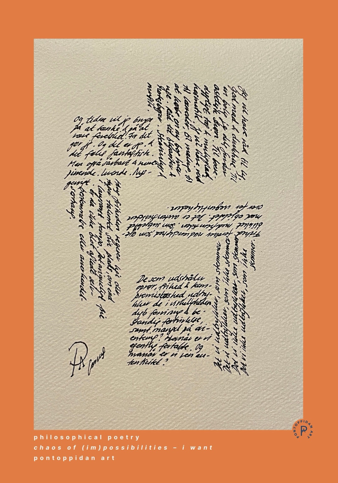 I Want – Signatur