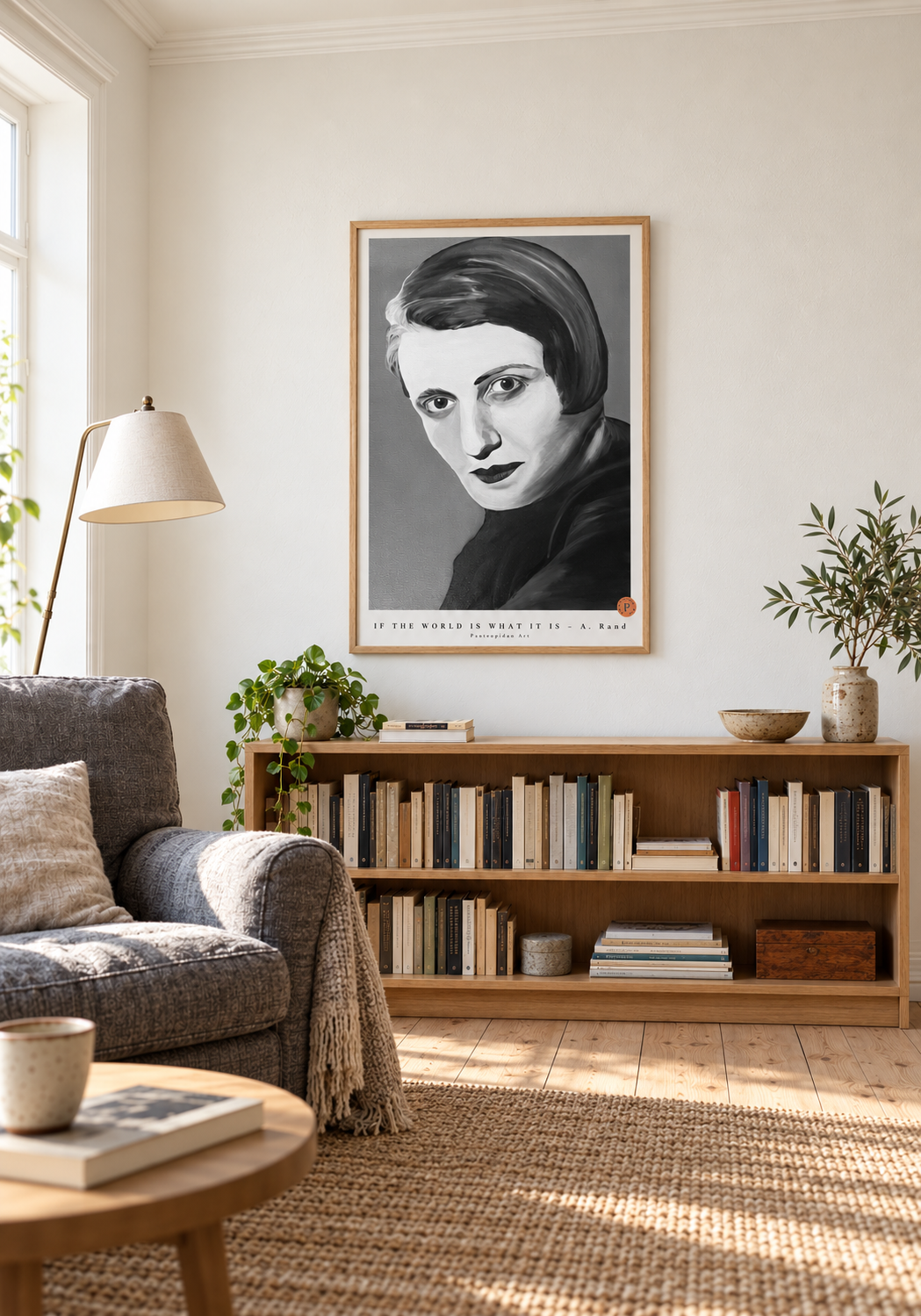 If The World Is What It Is - Ayn Rand – Klassisk i interiør