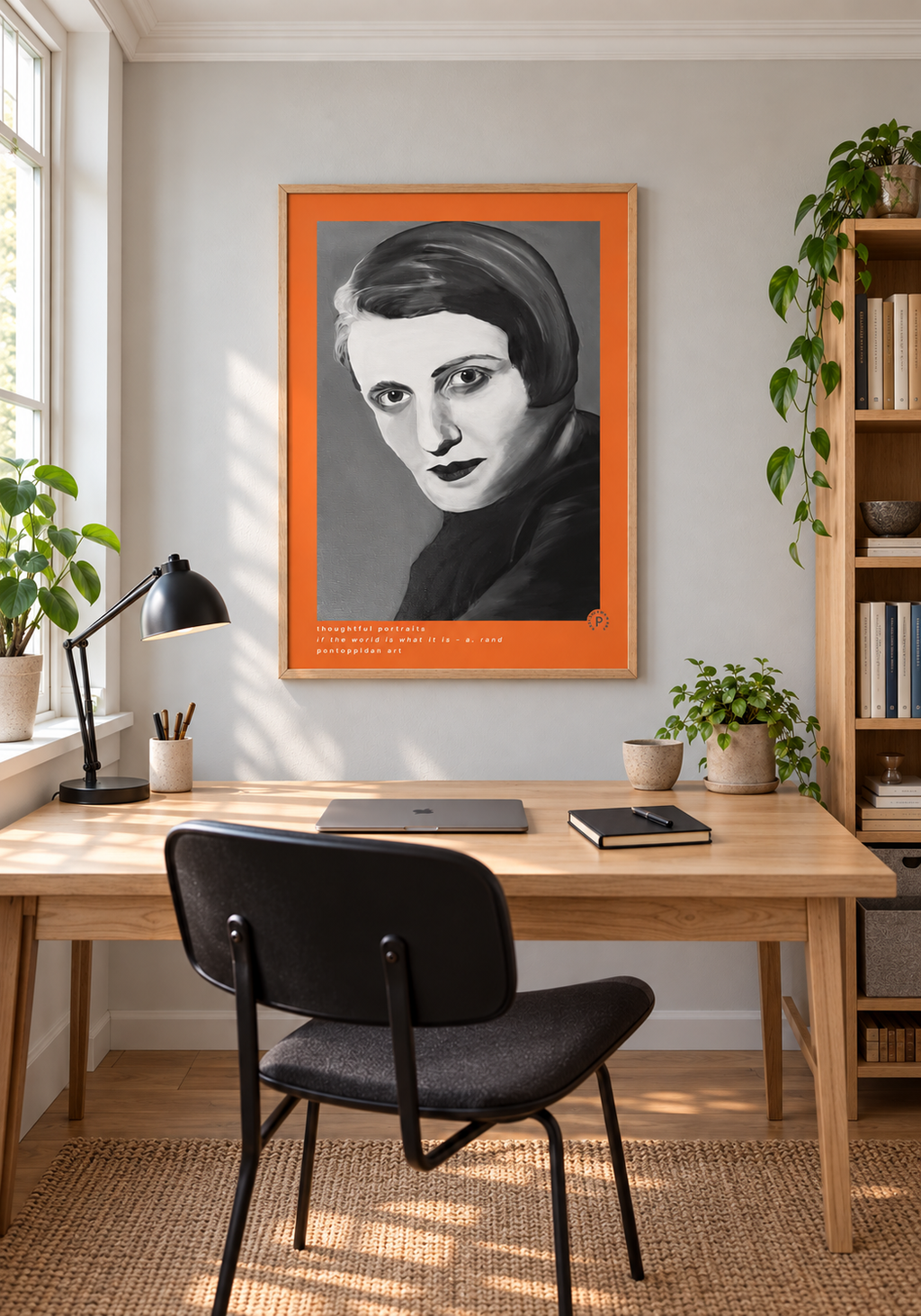 If The World Is What It Is - Ayn Rand – Signatur i interiør