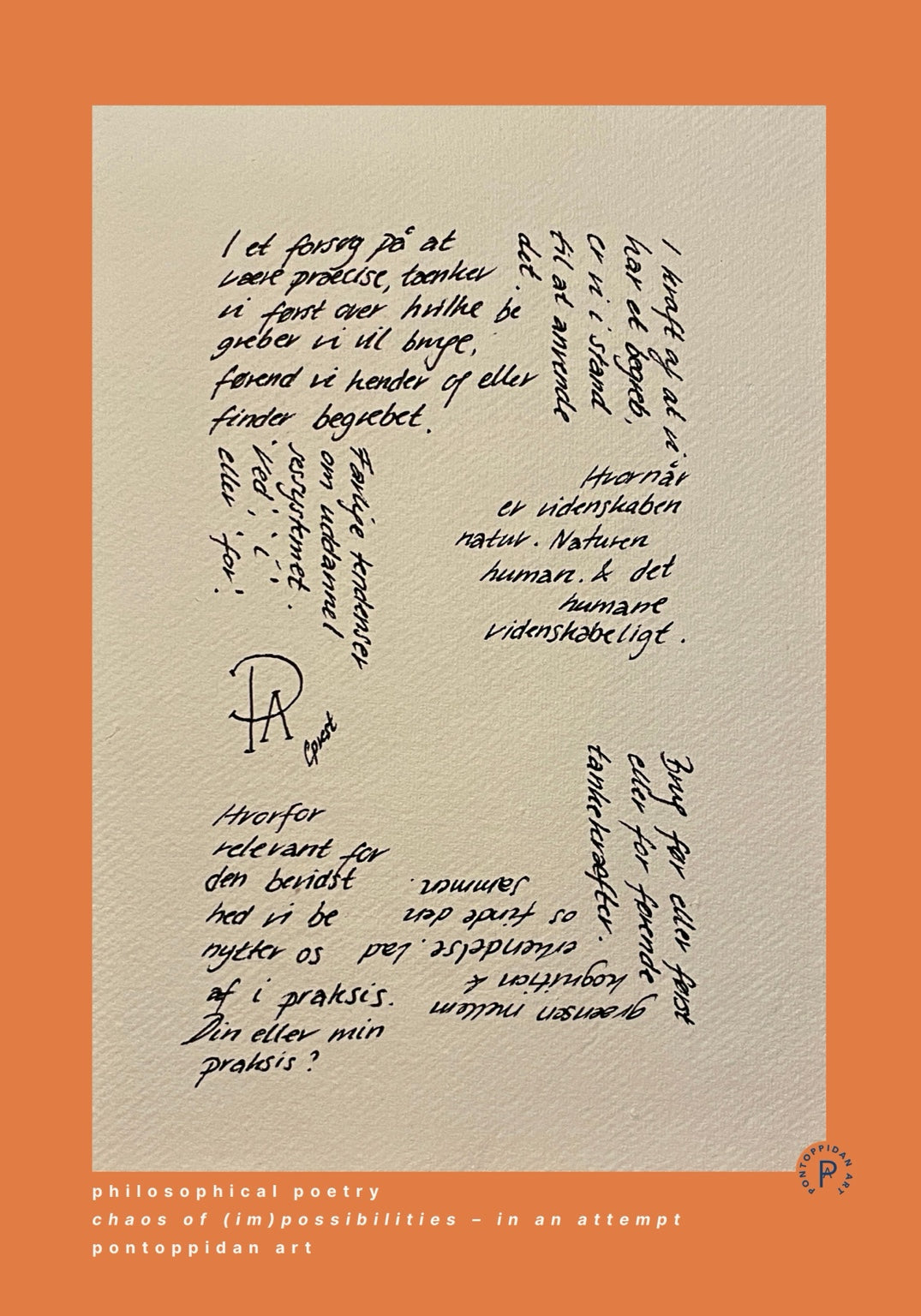 in An Attempt – Signatur