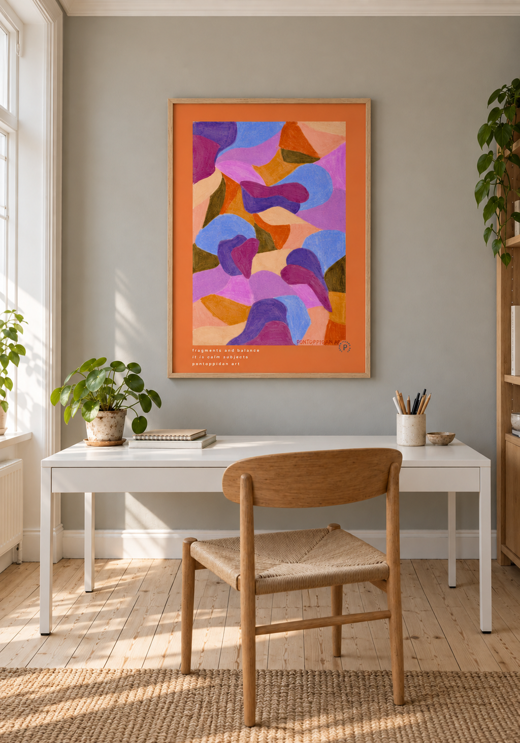 It is calm subjects – Signatur i interiør