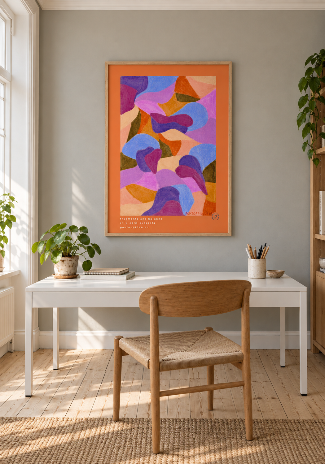 It is calm subjects – Signatur i interiør