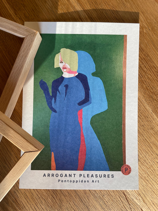 Sustainable Artprint A5 - Arrogant Pleasures