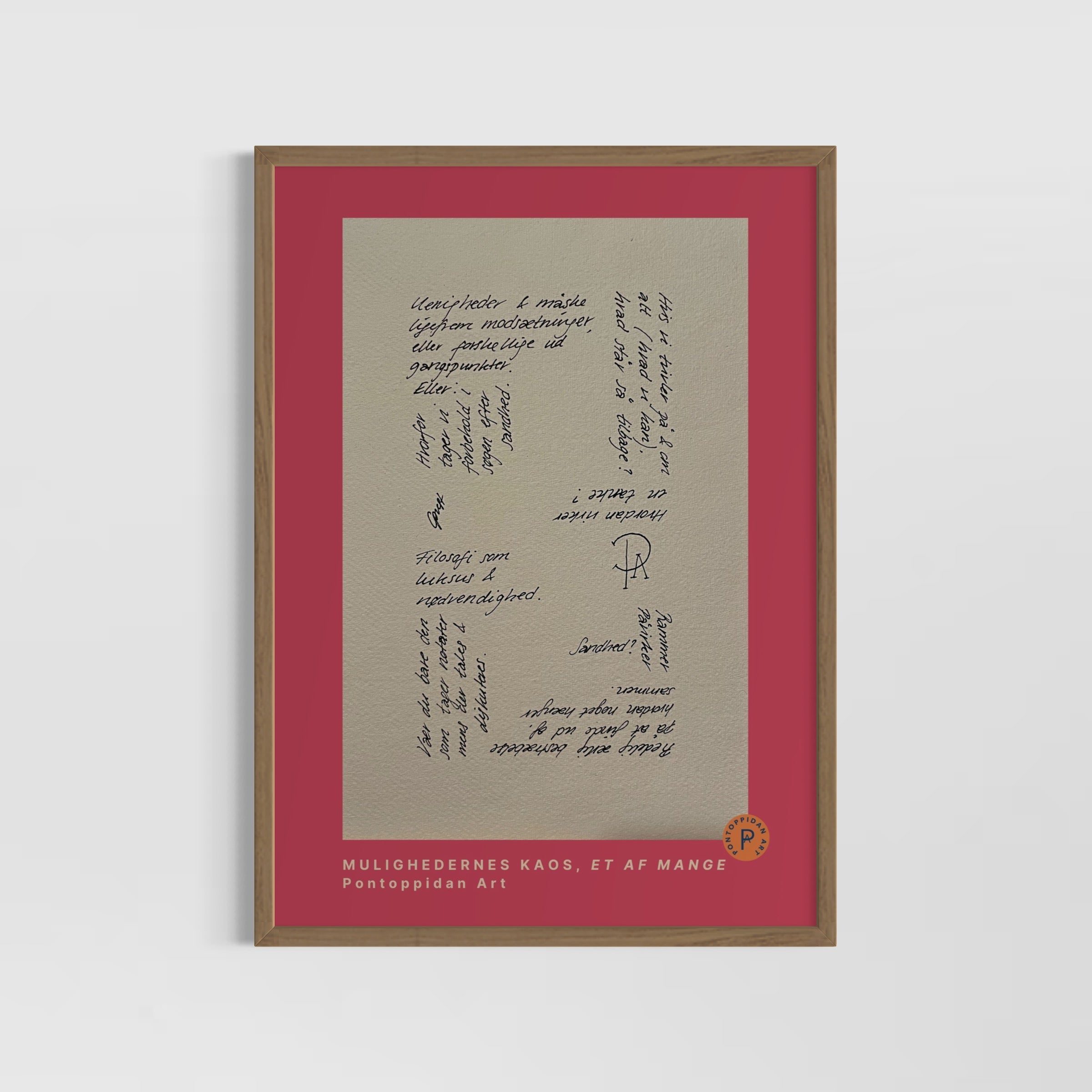 Uenigheder - Mulighedernes Kaos - Plakat