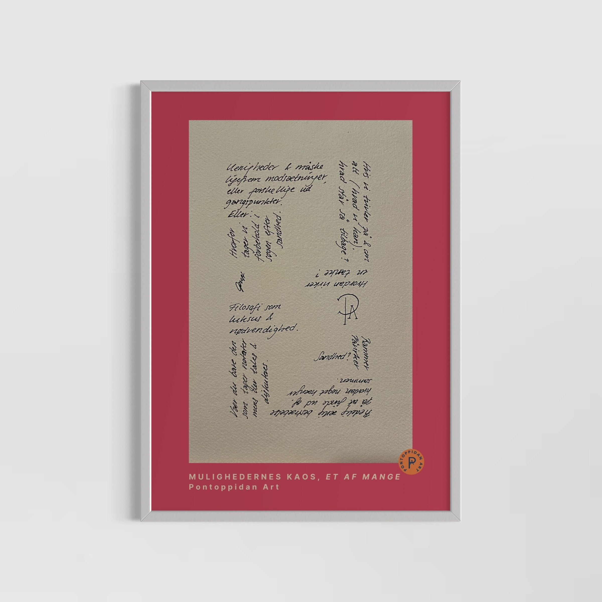 Uenigheder - Mulighedernes Kaos - Plakat