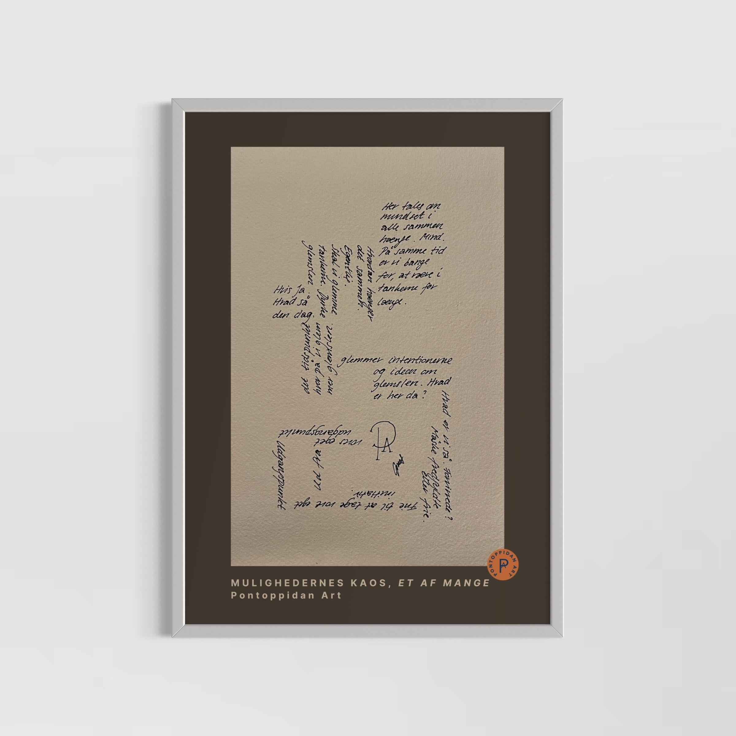 Her tales om - Mulighedernes Kaos - Plakat