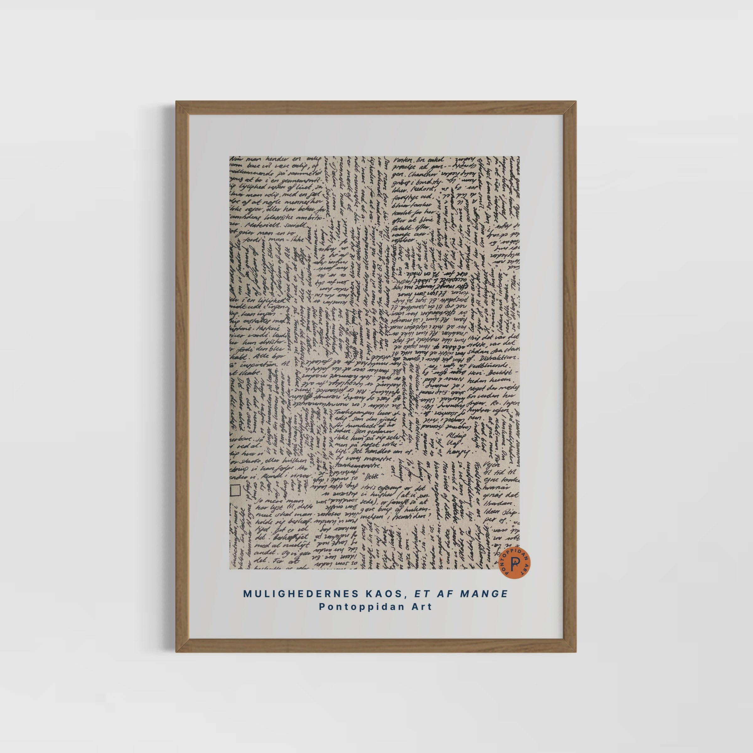 Når man kender - Mulighedernes Kaos - Plakat