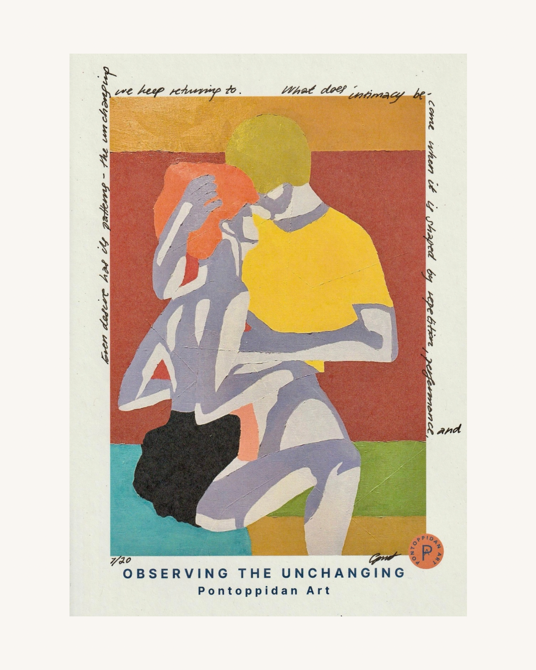 Observing the Unchanging - Filosofisk Limited Edition Kunstkort A5