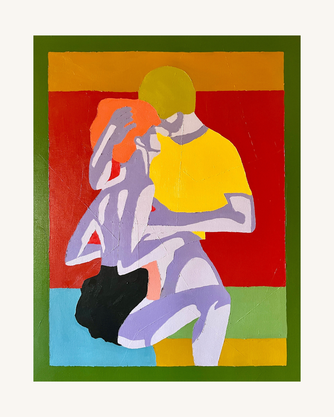 Observing the Unchanging - Unikt værk 70x90 cm
