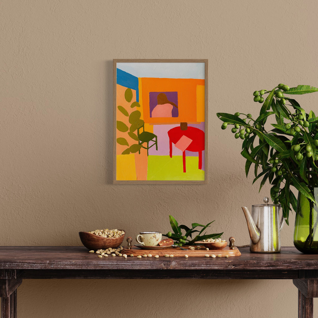 Rootlessness & Stagnation II - Painting 30x40 cm - ASK FOR PRICE