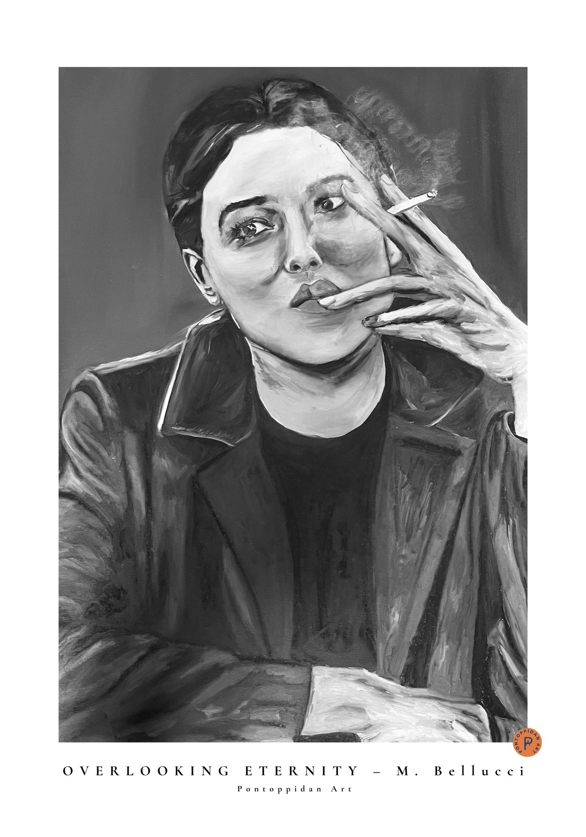 Overlooking Eternity - Monica Bellucci — Klassisk — Pontoppidan Art
