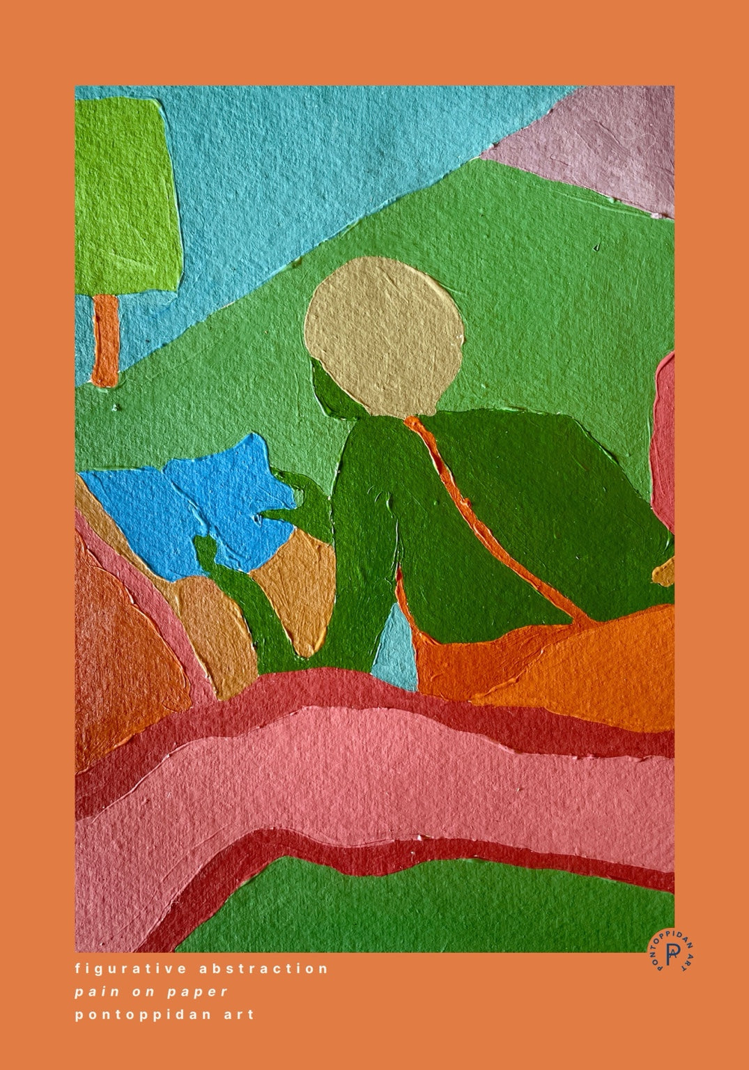 Pain on Paper — Signatur — Pontoppidan Art