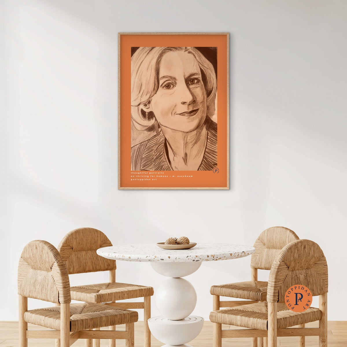 On Thriving for Humans, Martha Nussbaum – Kunstplakat