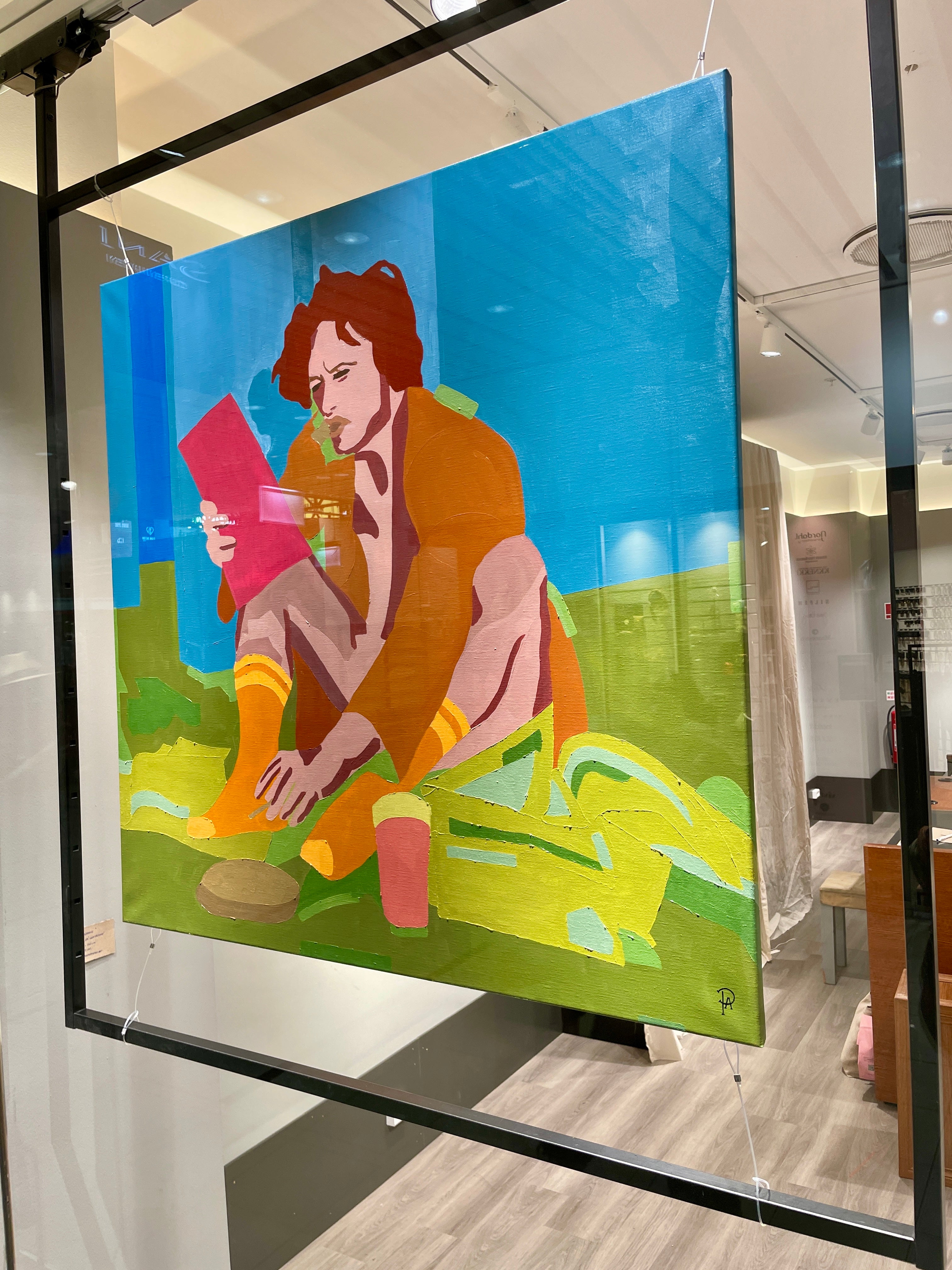 Existence - Painting 100x100 cm - ASK FOR PRICE