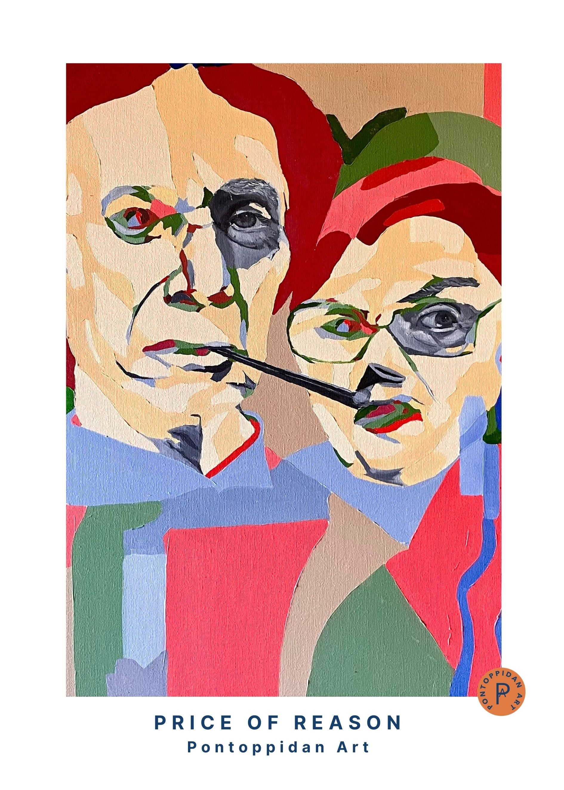 Price of Reason - Madeline Albright & Bertrand Russell - Plakat