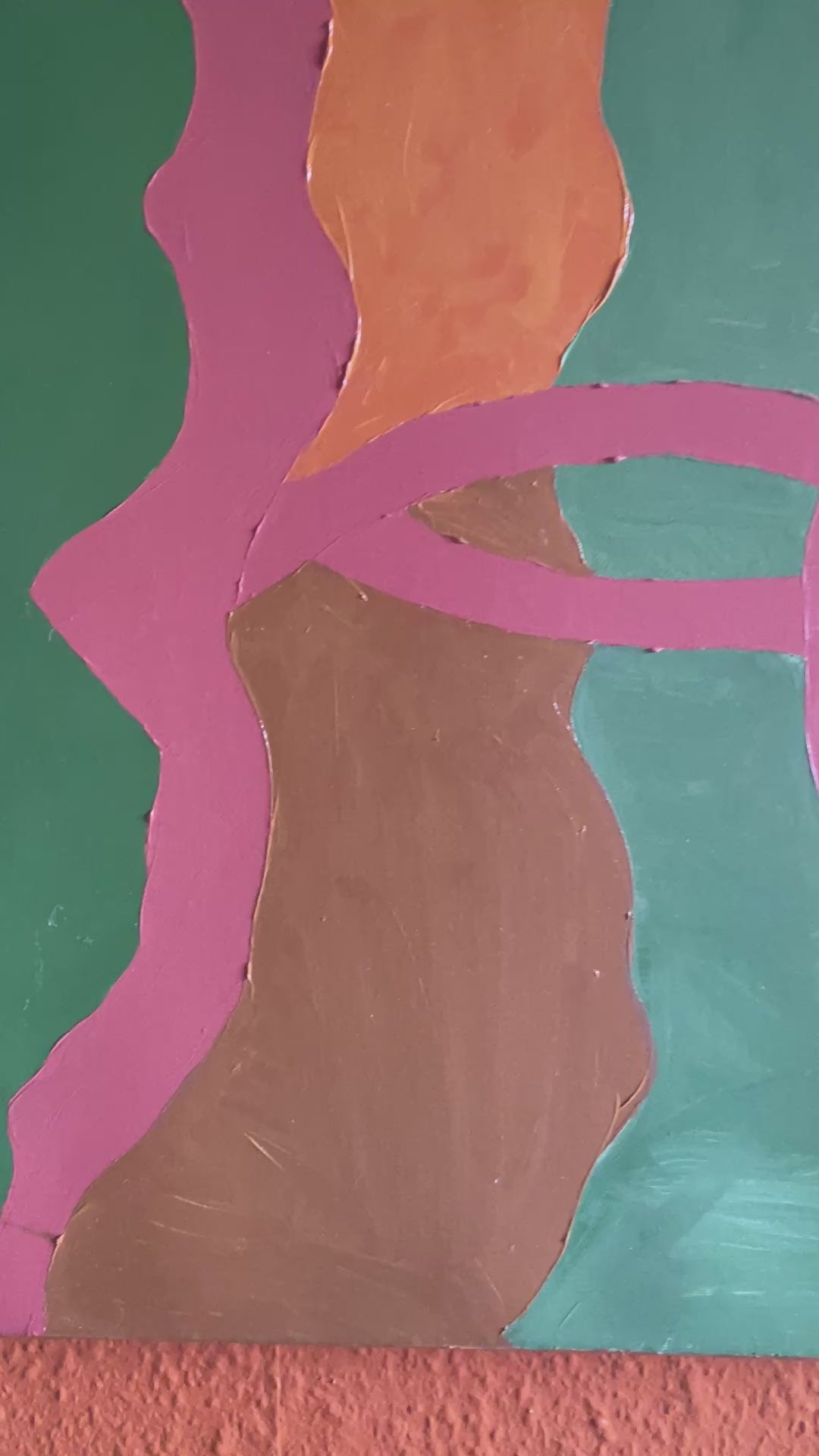Immediately - Unikt værk 70x100 cm