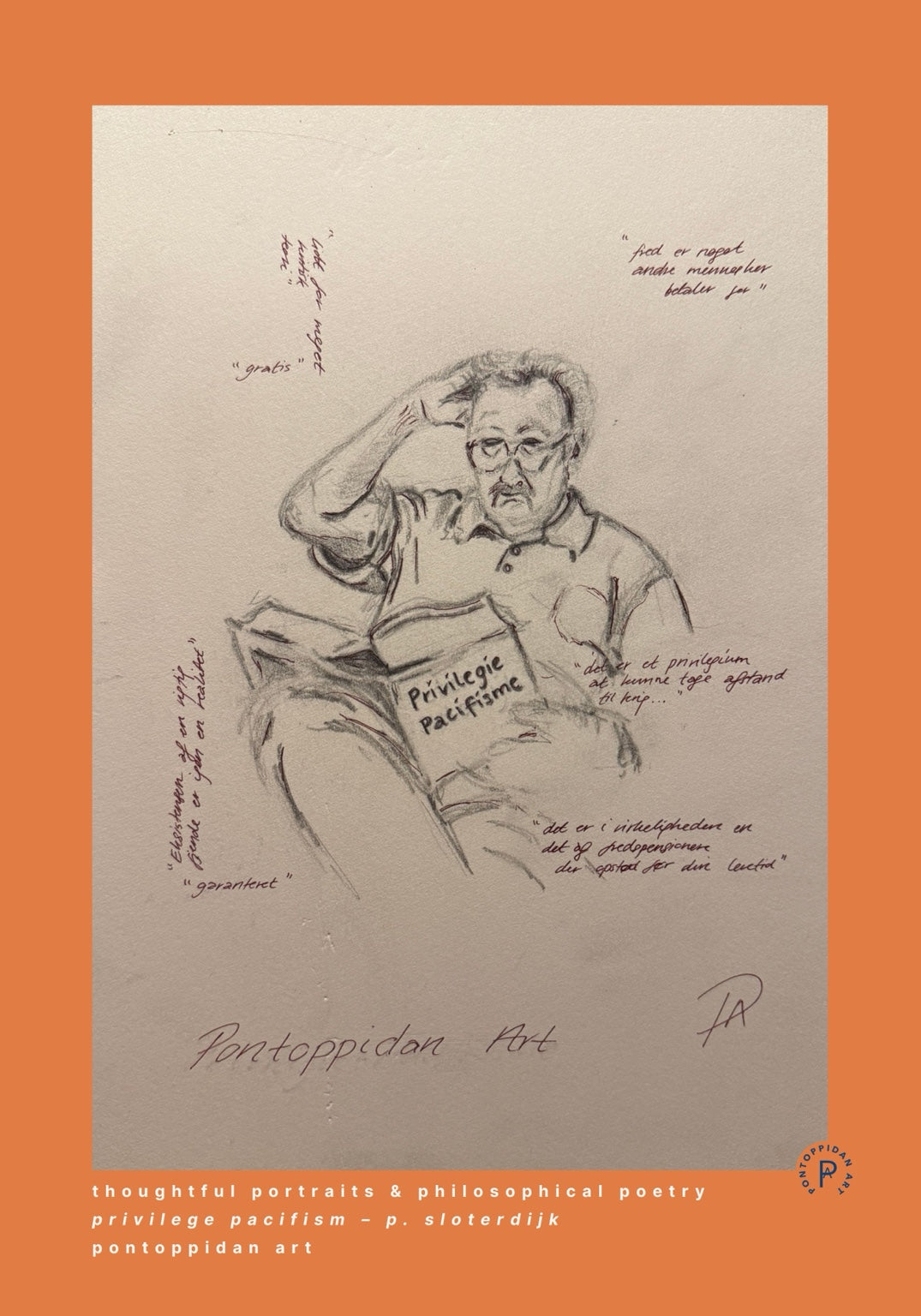 Privilegie Pacifisme - Peter Sloterdijk — Signatur — Pontoppidan Art