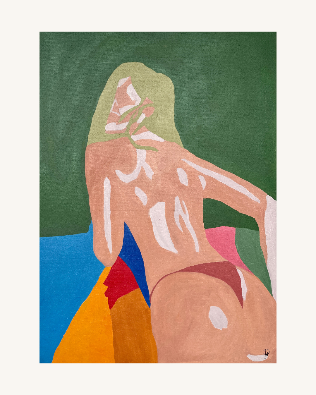 Relief - Unikt værk 70x100 cm