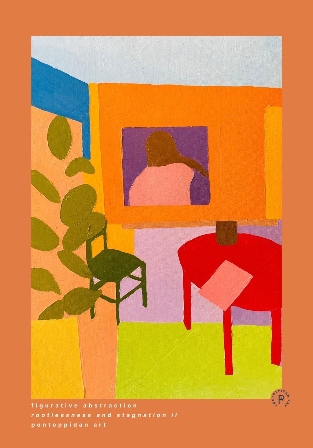 Rootlessness & Stagnation II — Signatur — Pontoppidan Art