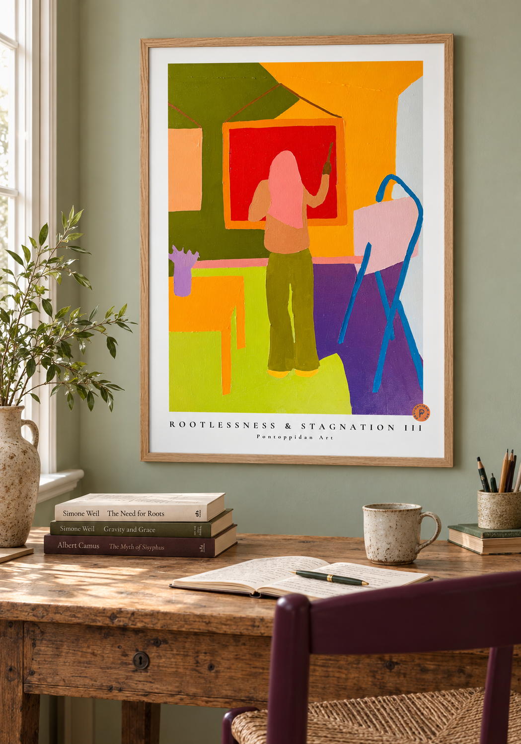 Rootlessness & Stagnation III — Klassisk i interiør — Pontoppidan Art