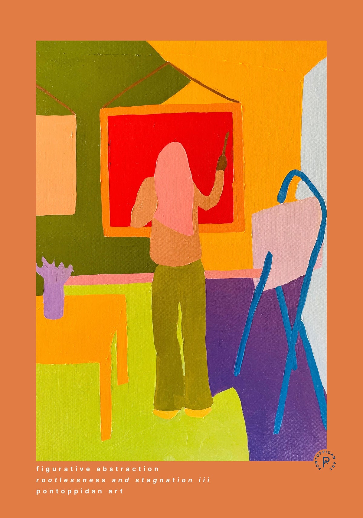 Rootlessness & Stagnation III — Signatur — Pontoppidan Art