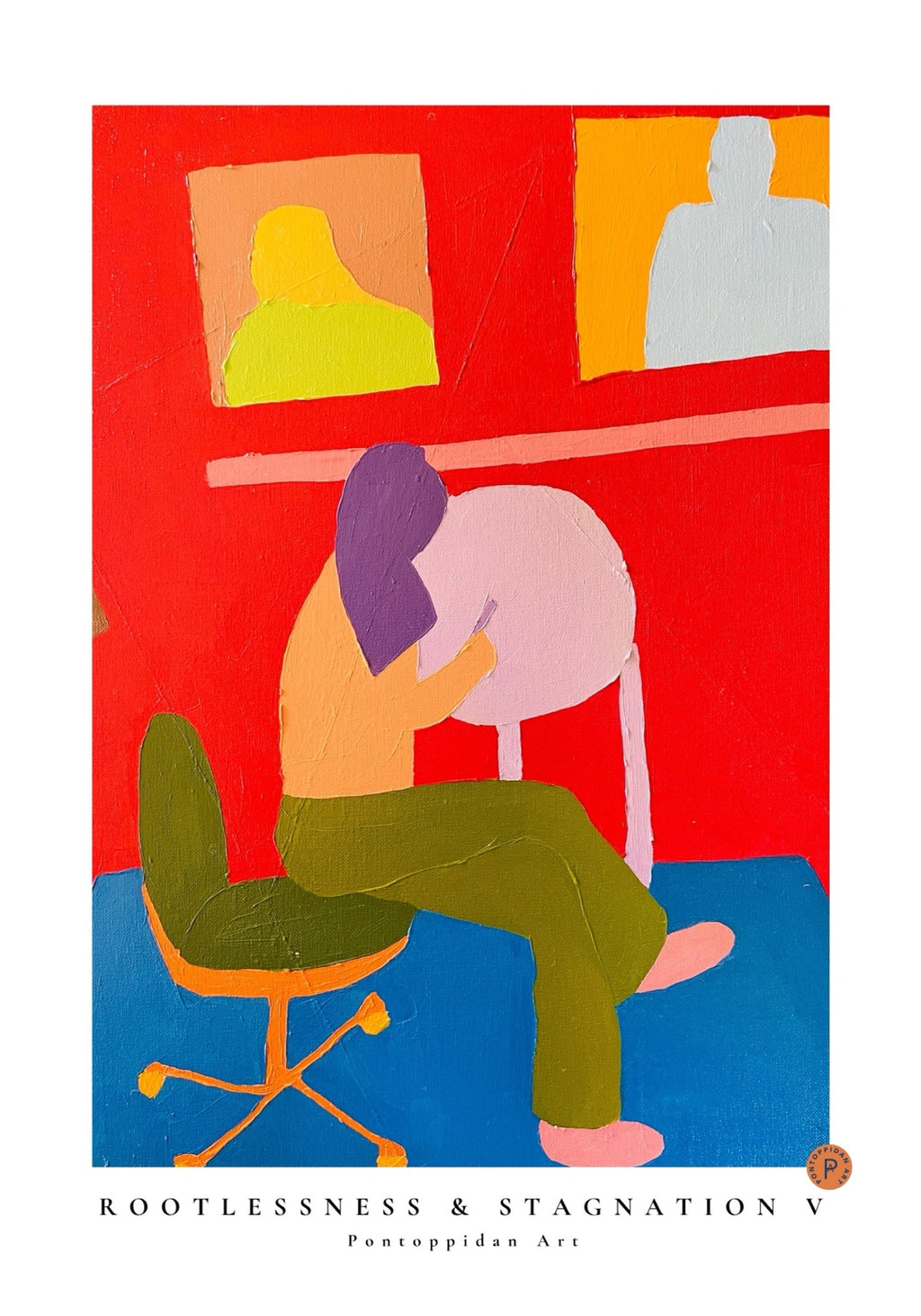 Rootlessness & Stagnation V – kunstplakat, Klassisk