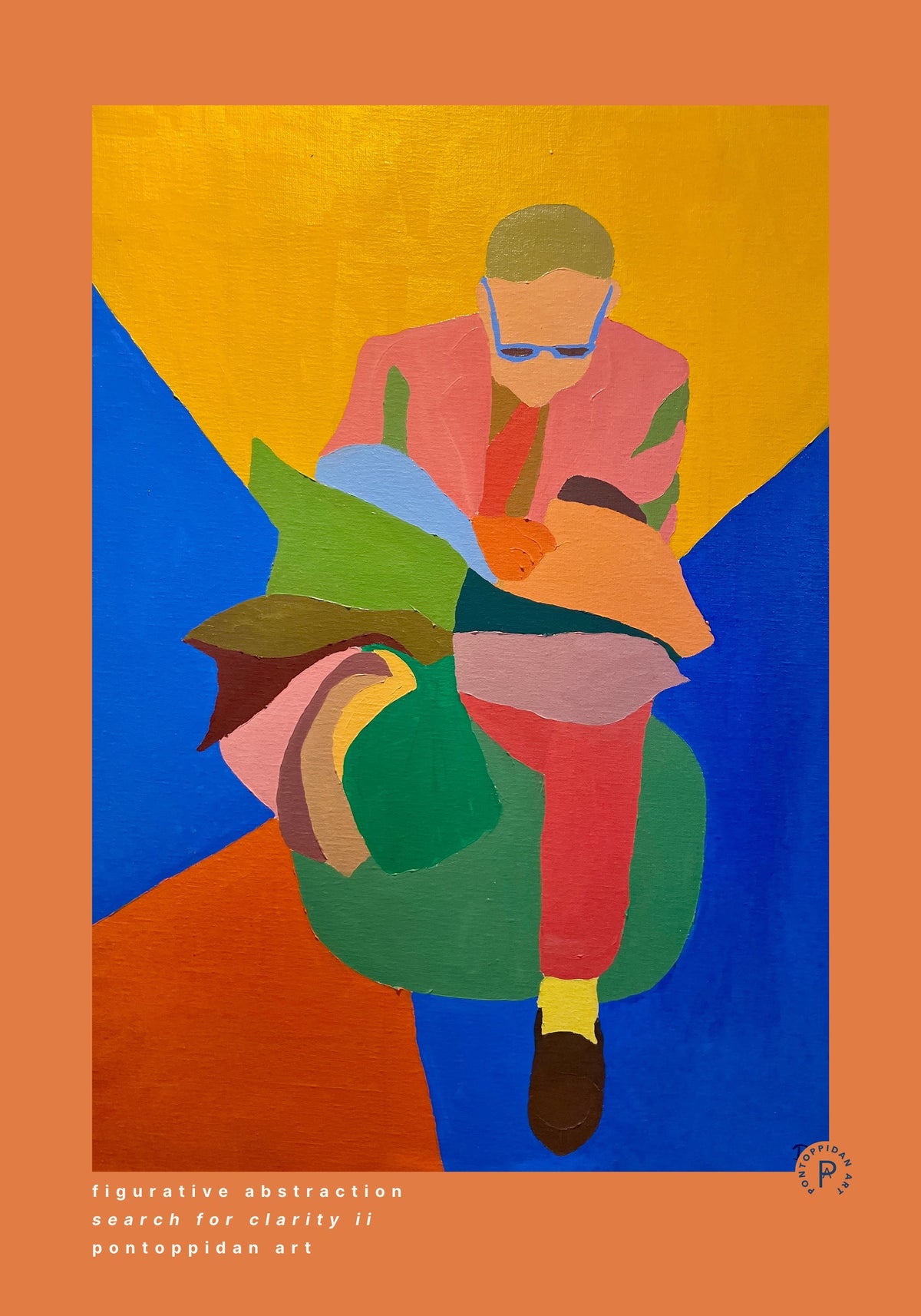 Search for Clarity II — Signatur — Pontoppidan Art