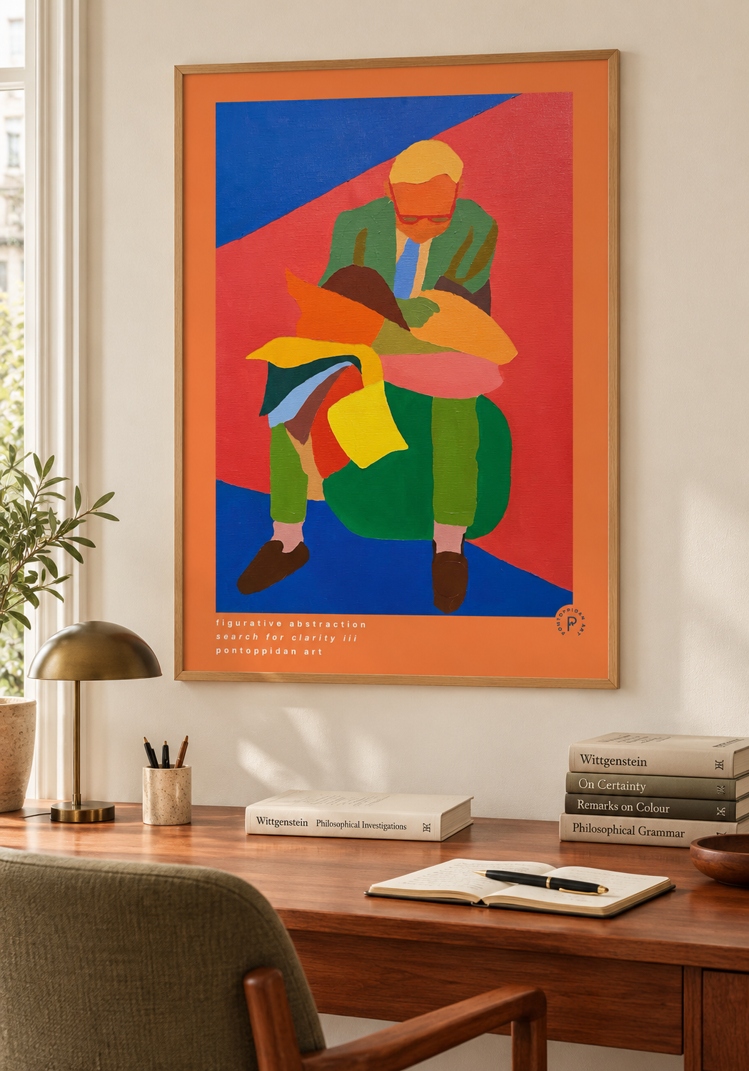 Search for Clarity III — Signatur i interiør — Pontoppidan Art