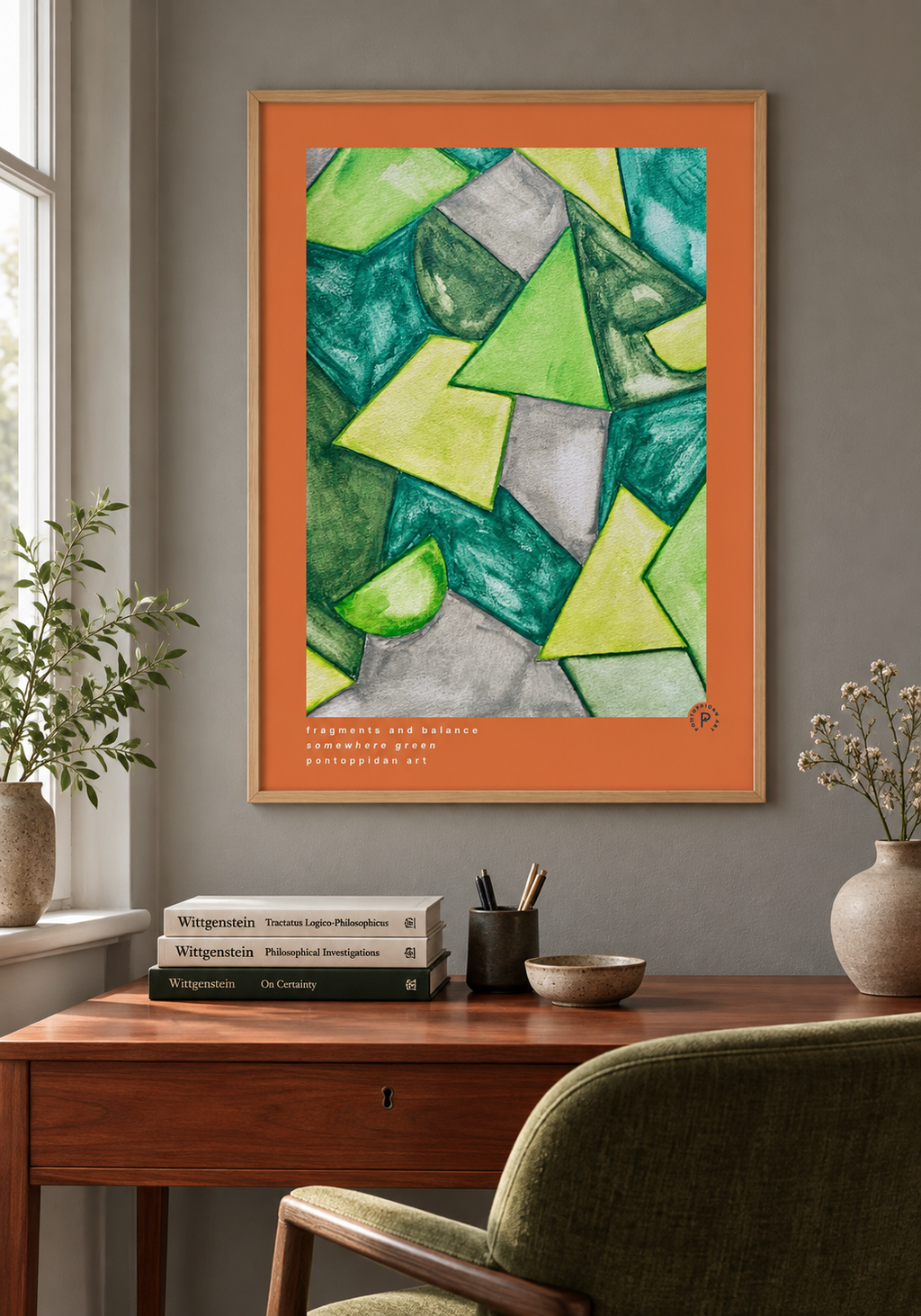 Somewhere Green — Signatur i interiør — Pontoppidan Art