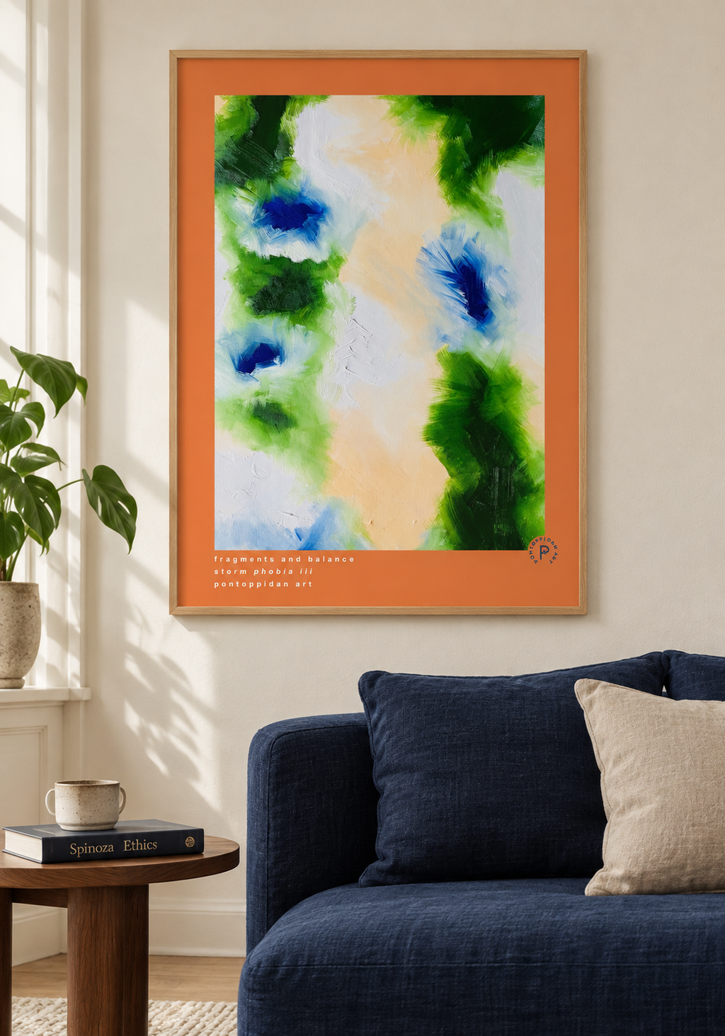 Storm Phobia III — Signatur i interiør — Pontoppidan Art