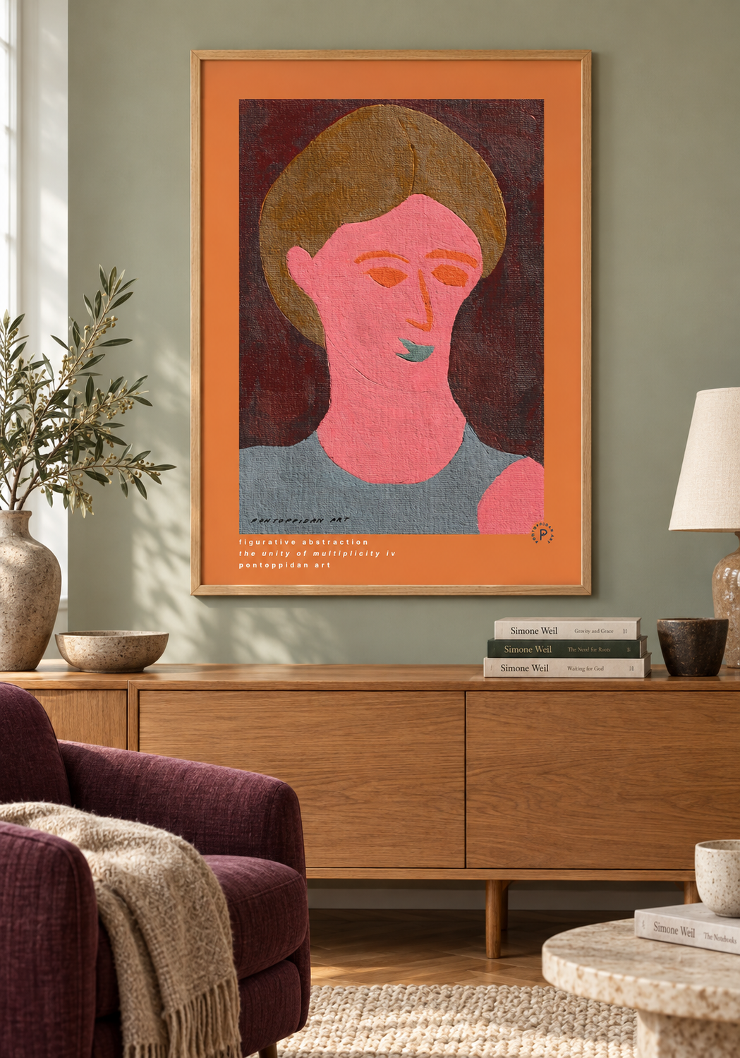 the Unity of Multiplicity IV — Signatur i interiør — Pontoppidan Art