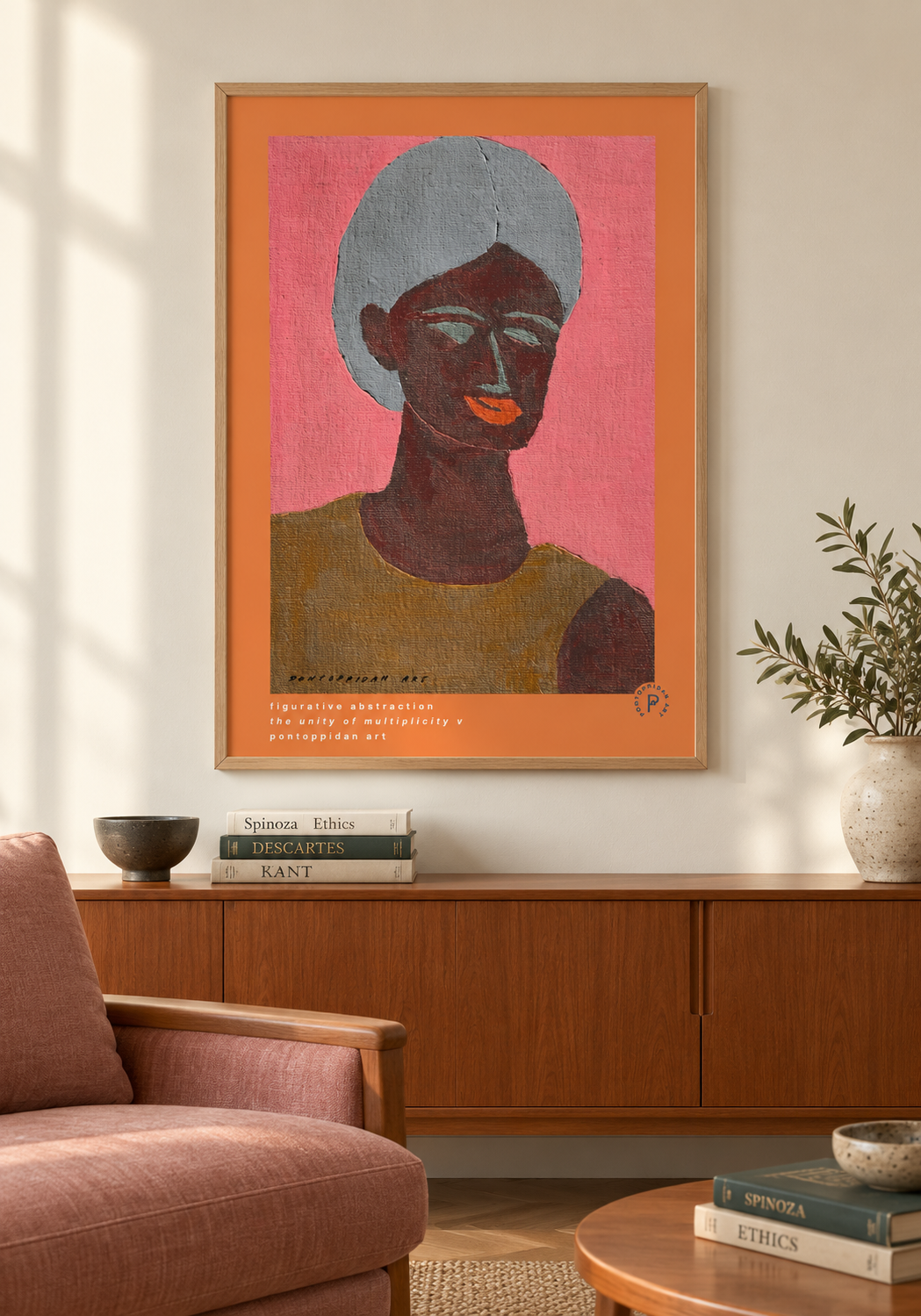 the Unity of Multiplicity V — Signatur i interiør — Pontoppidan Art