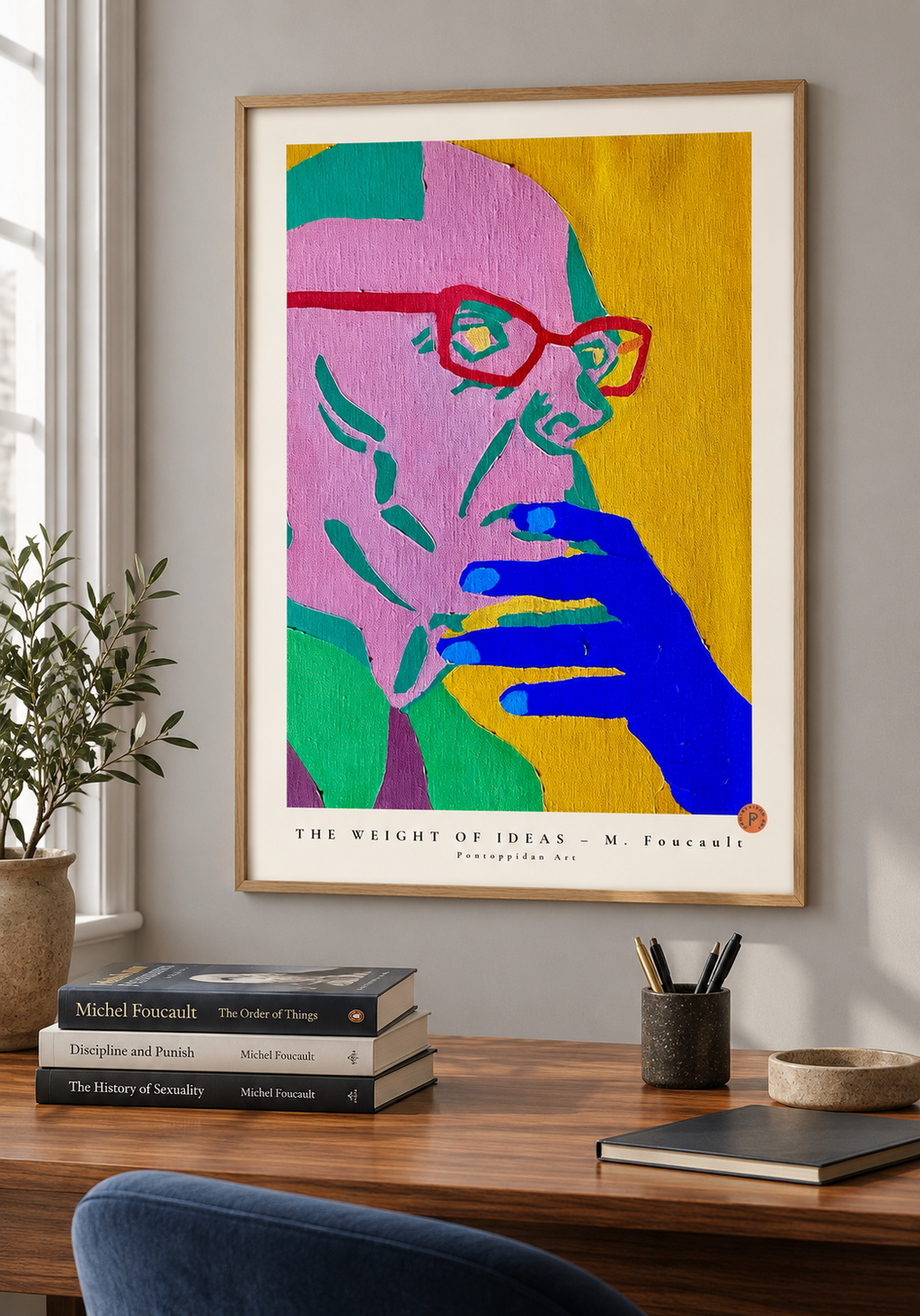 the Weight of Ideas - Michel Foucault — Klassisk i interiør — Pontoppidan Art
