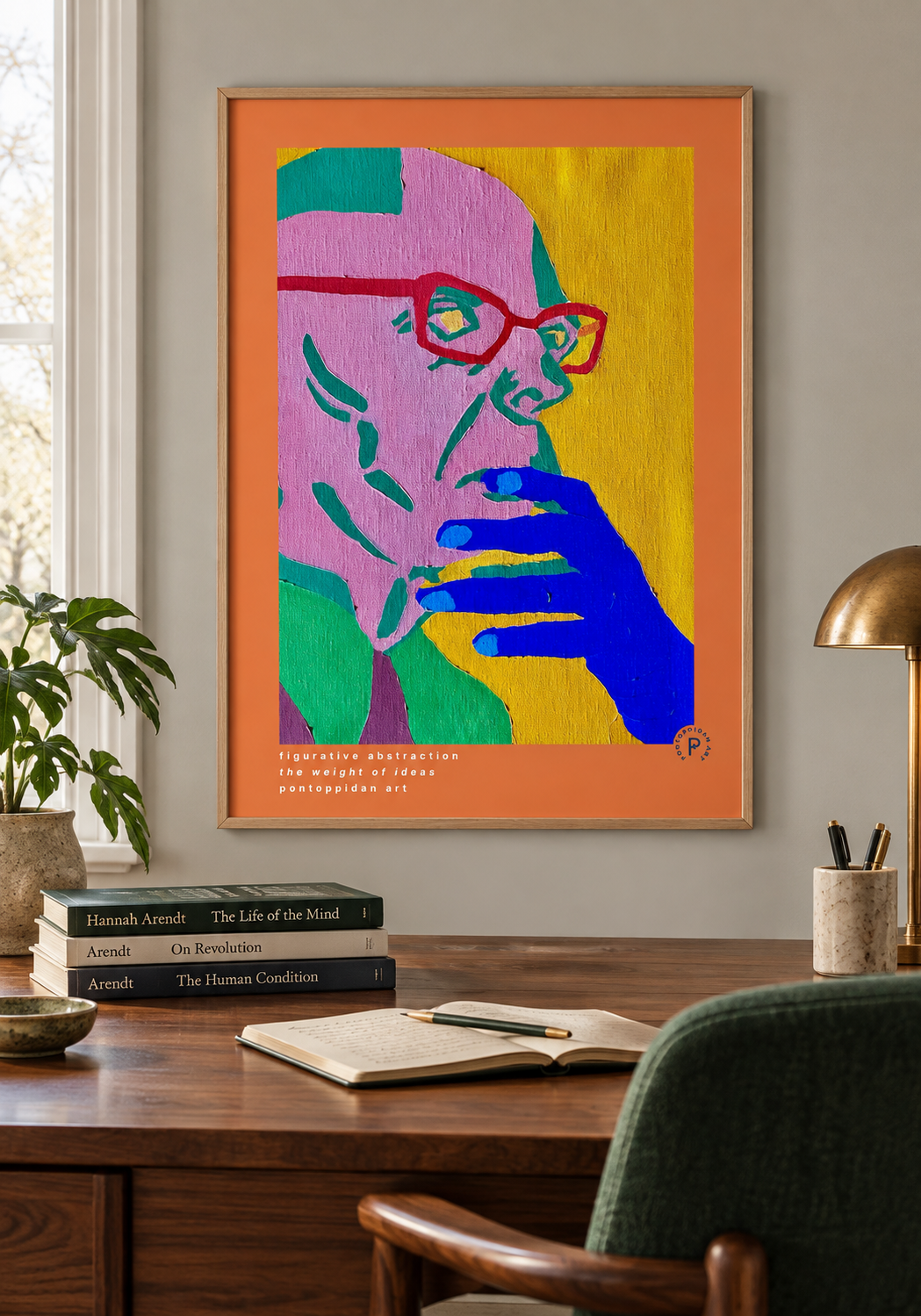 the Weight of Ideas - Michel Foucault — Signatur i interiør — Pontoppidan Art