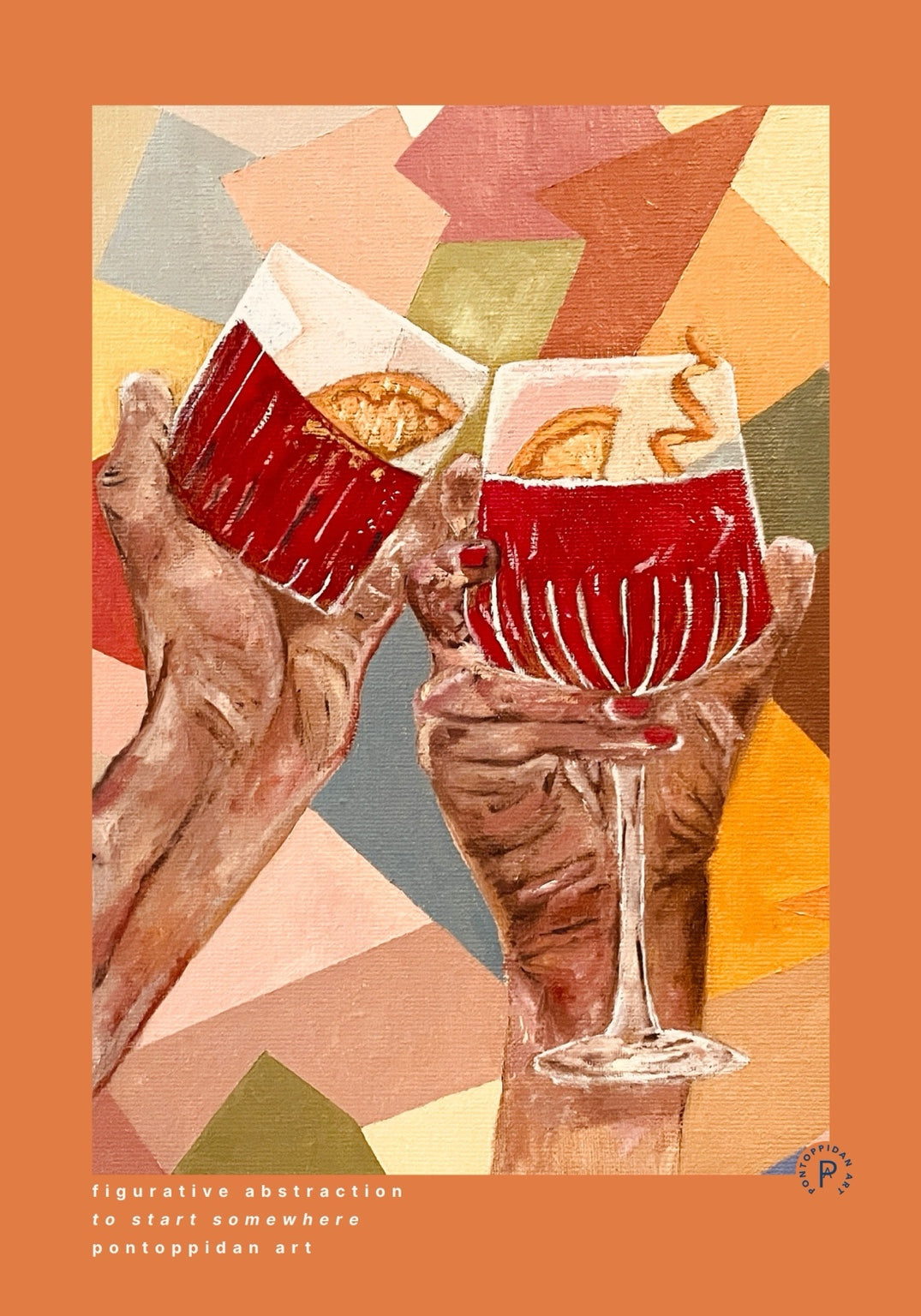 to Start Somewhere — Signatur — Pontoppidan Art
