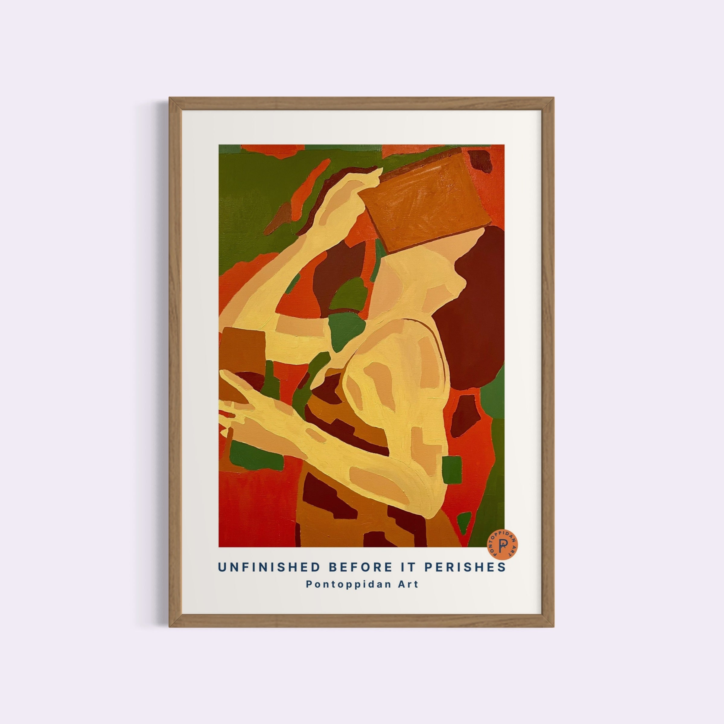 Unfinished before it Perishes - Plakat