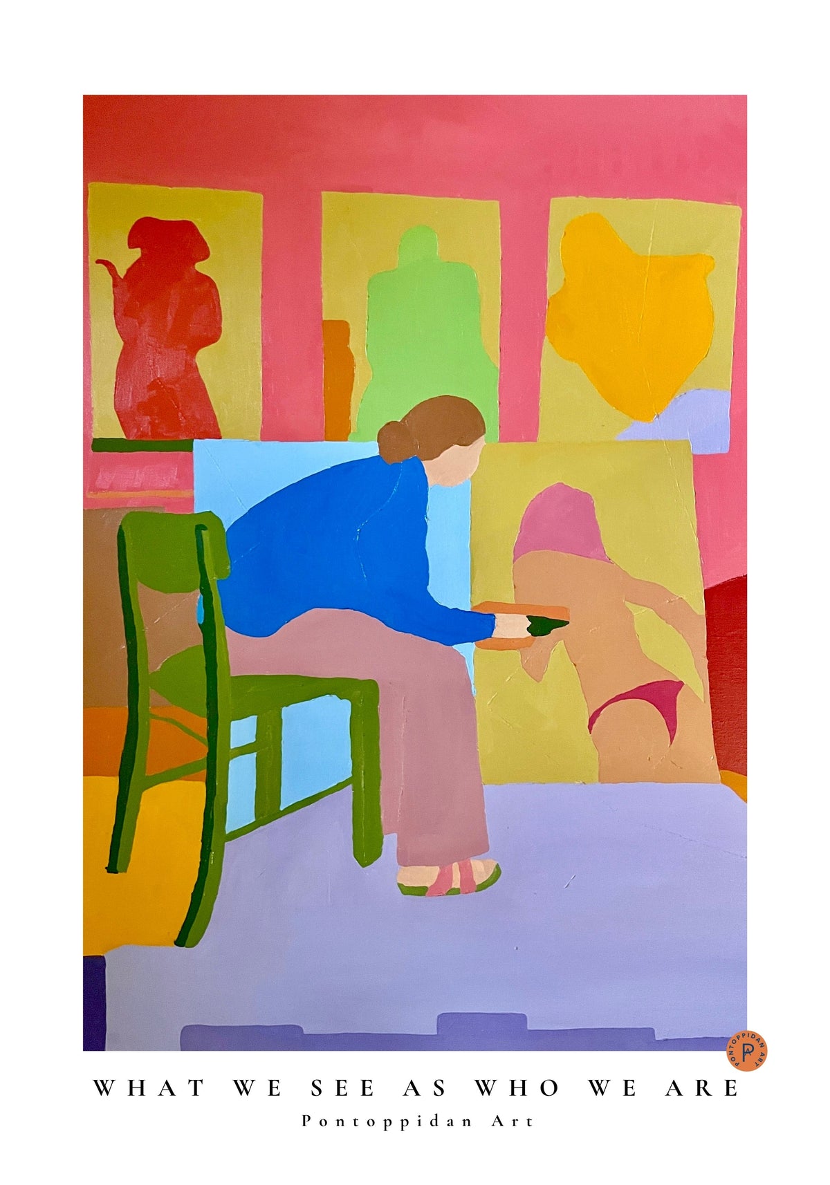 What We See as Who We Are — Klassisk — Pontoppidan Art