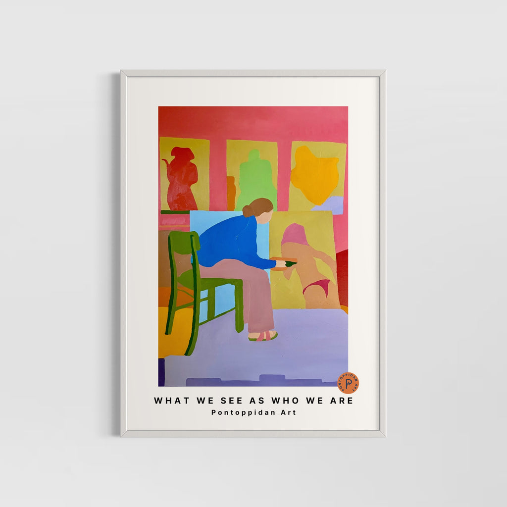 What We See as Who We Are - Art print