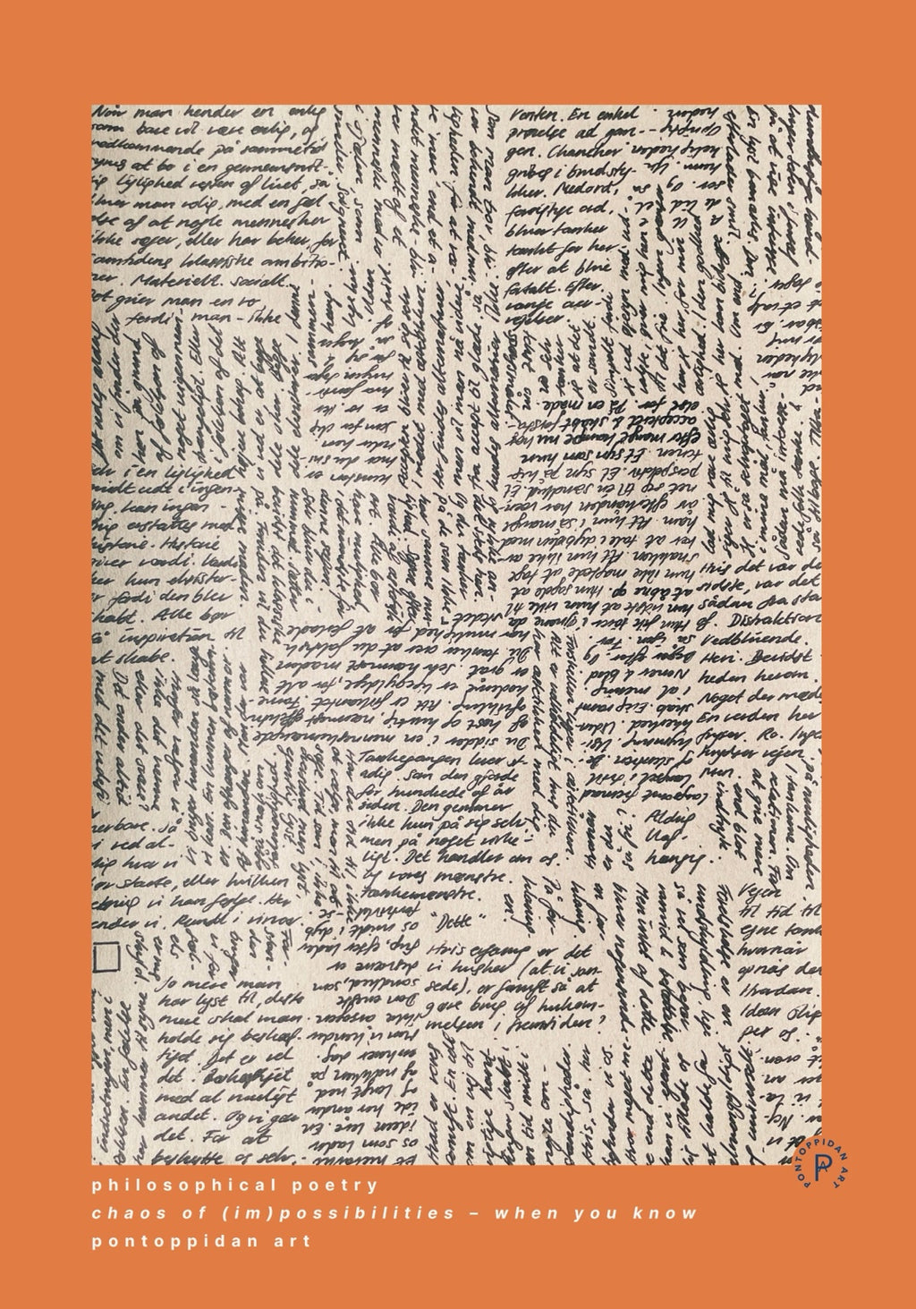 When You Know — Signatur — Pontoppidan Art