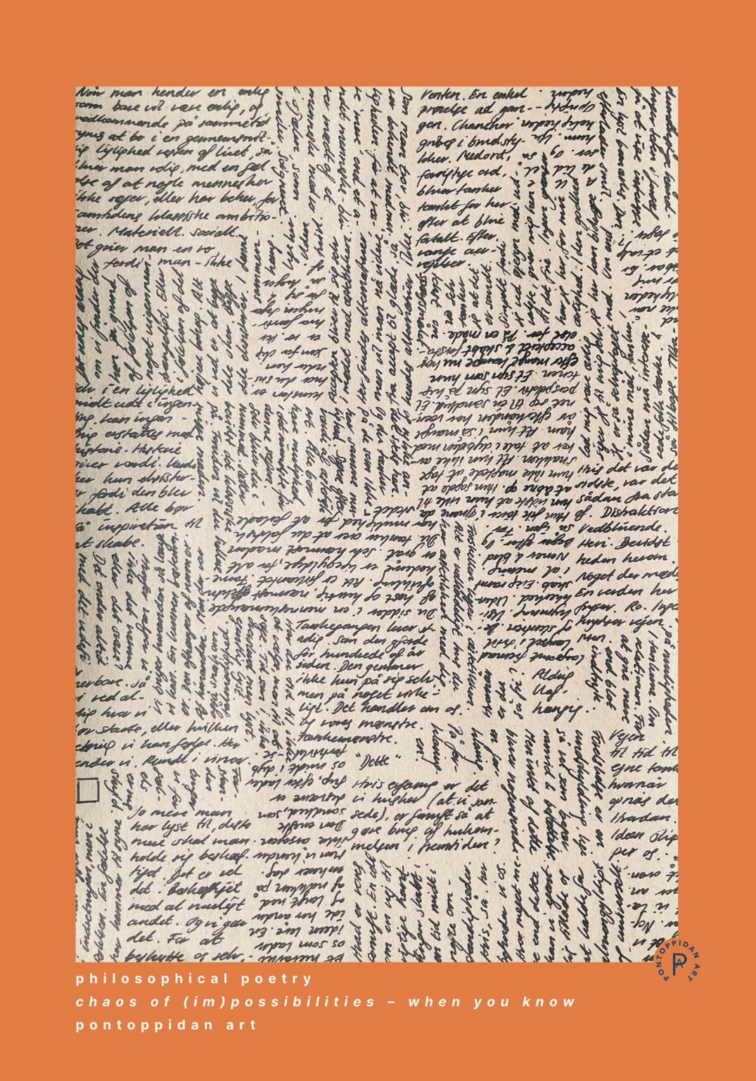 When You Know — Signatur — Pontoppidan Art