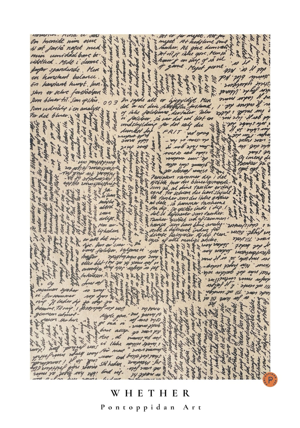 Whether — Klassisk — Pontoppidan Art