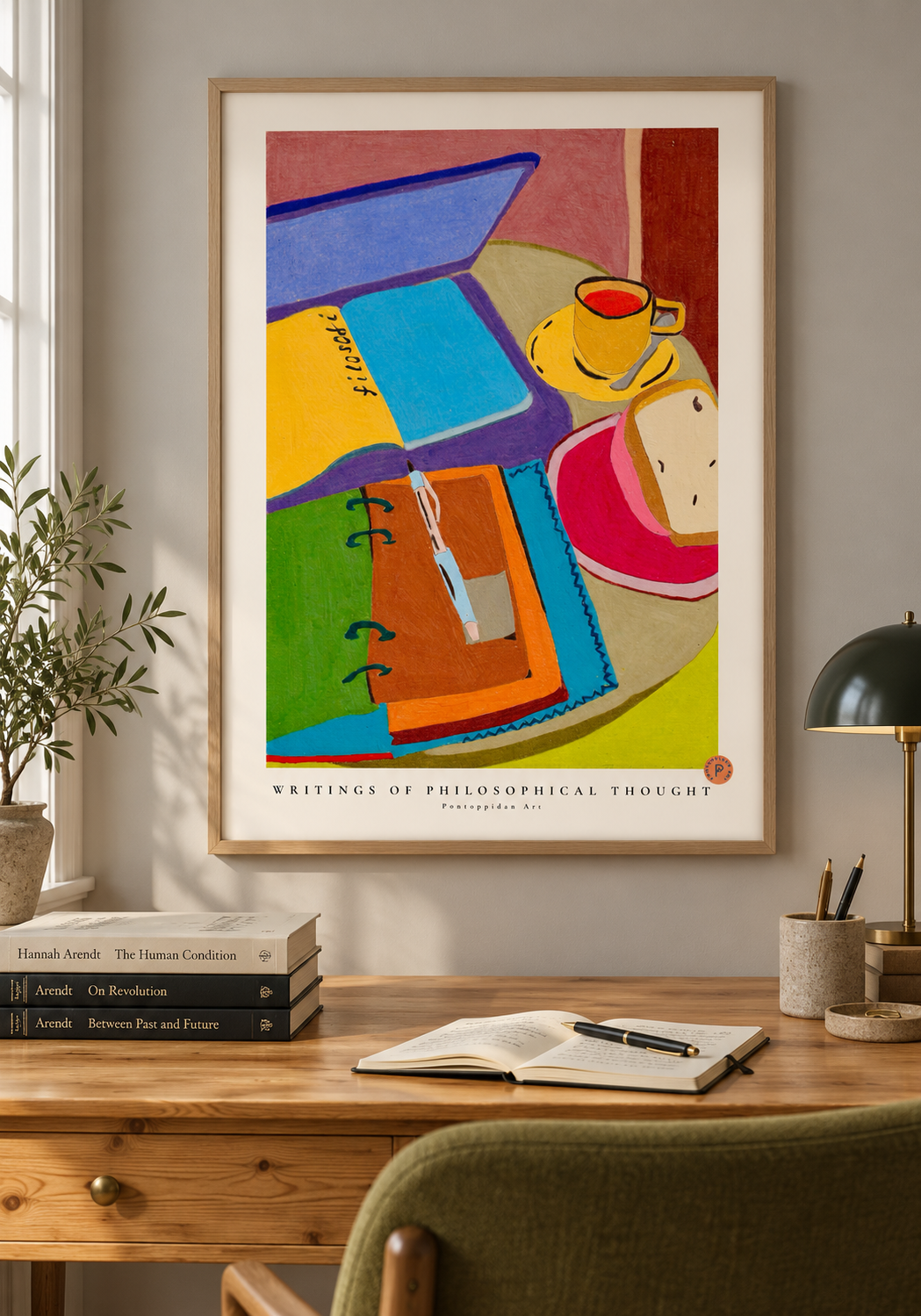 Writings of philosophical thoughts — Klassisk i interiør — Pontoppidan Art
