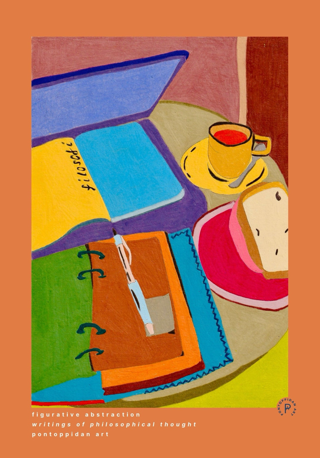 Writings of philosophical thoughts — Signatur — Pontoppidan Art